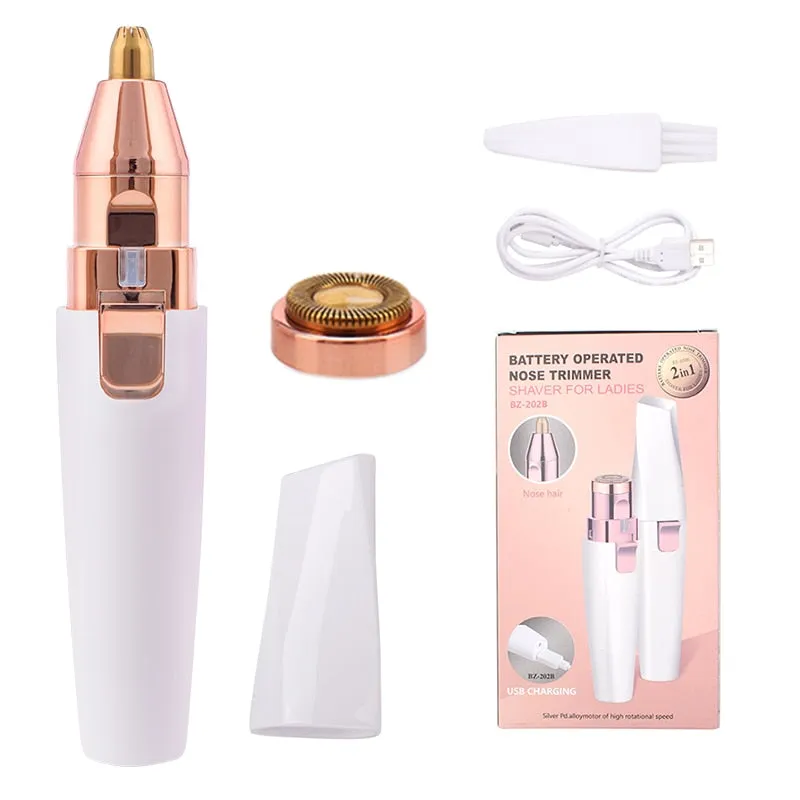 2 In 1 Electric  USB Rechargeable hair remover