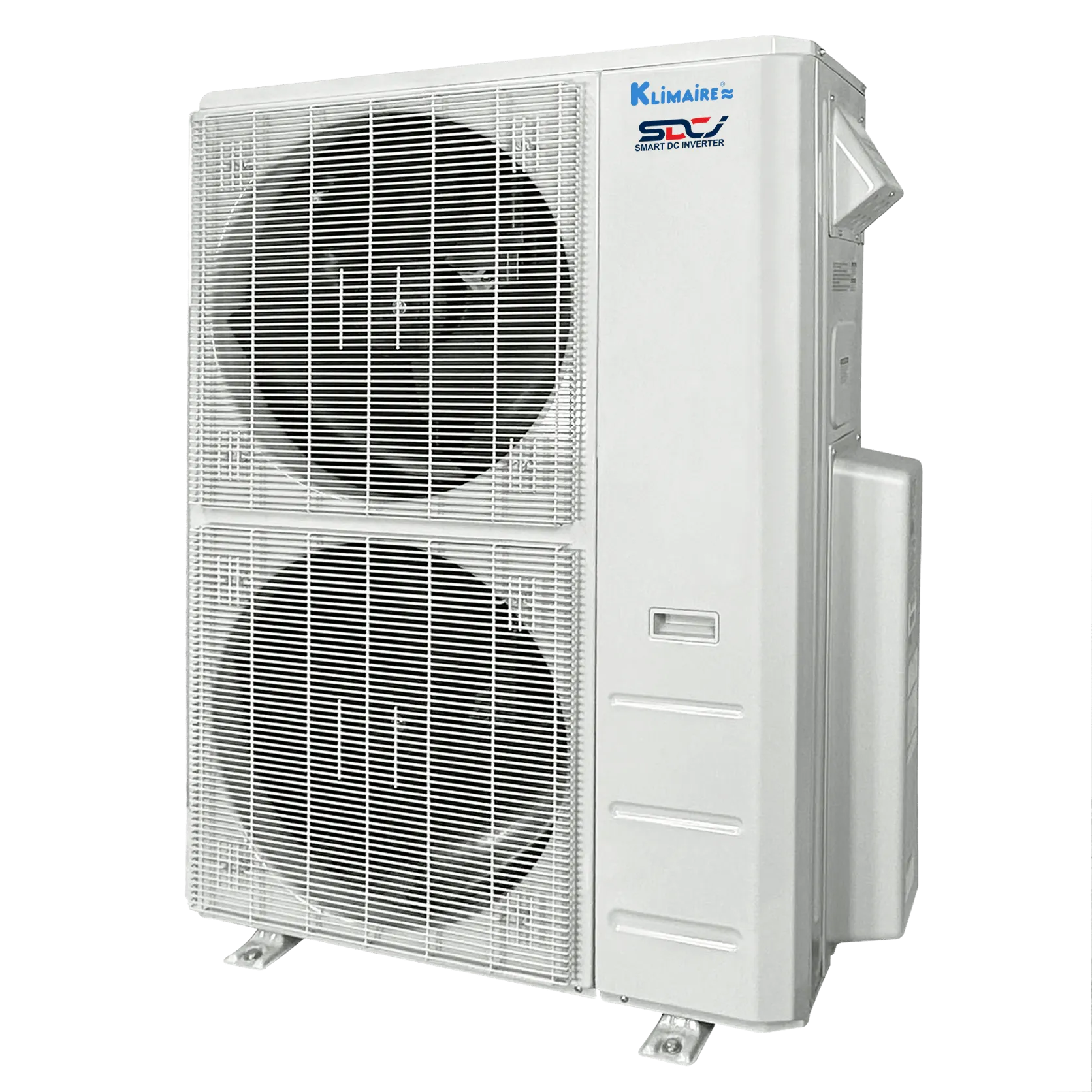 2-Zone Klimaire 20.8 SEER2 Multi Split Ducted Floor-ceiling Air Conditioner Heat Pump System 12 24