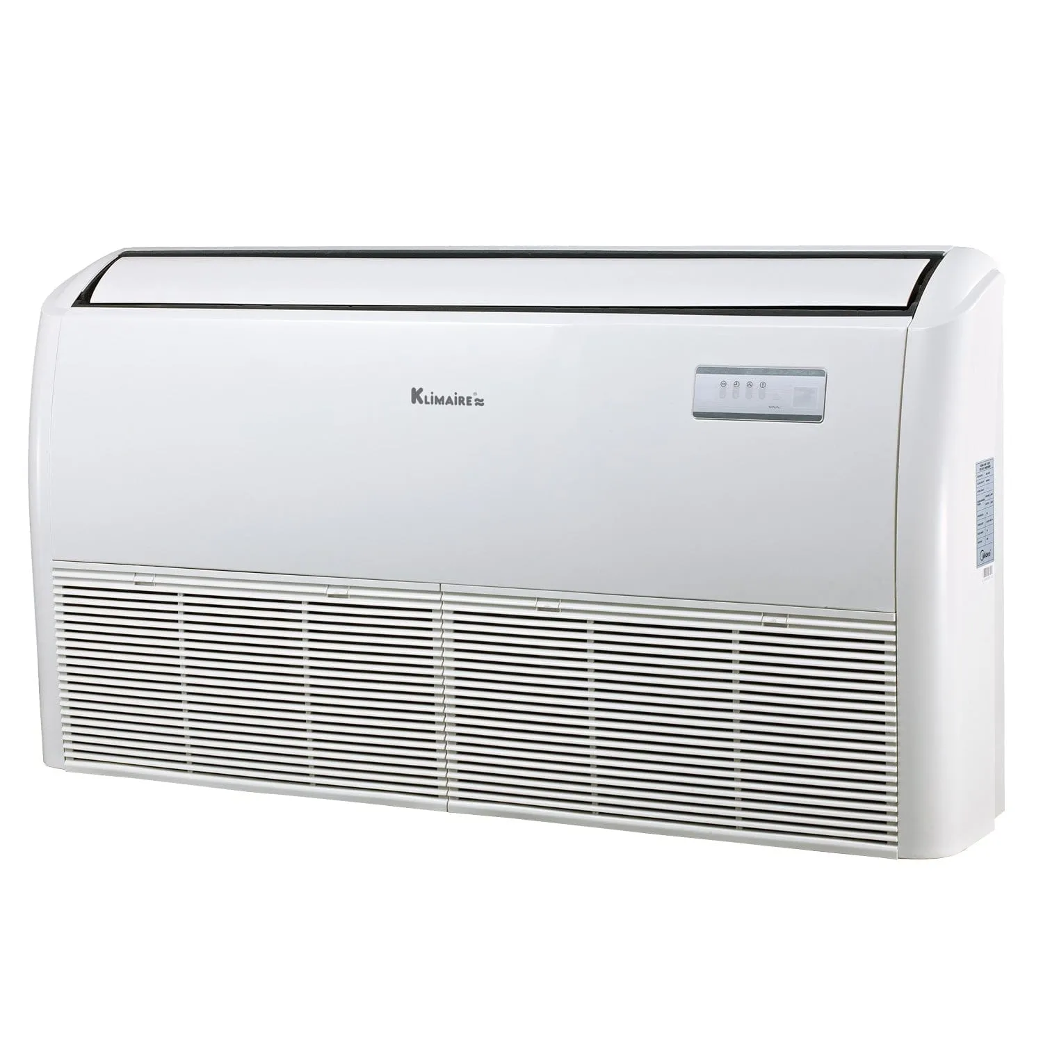 2-Zone Klimaire 20.8 SEER2 Multi Split Ducted Floor-ceiling Air Conditioner Heat Pump System 12 24