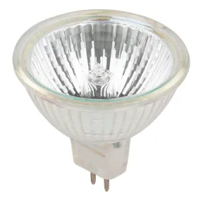 35 Watt MR16 Halogen Flood Clear Lens GU7.9/8.0 Base, 120 Volt, Card