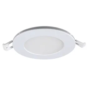 4 in. Tethered J-Box Selectable White (5CCT) LED Downlight With Night Light Mode