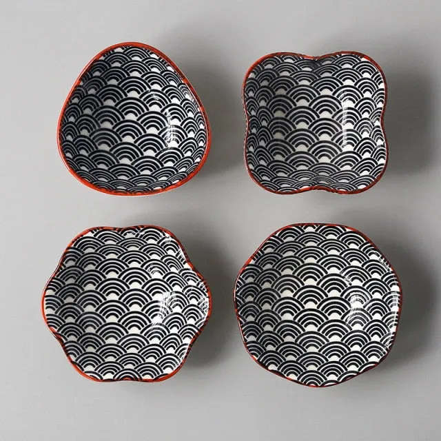 4 pcs/ Casual dinnerware sets