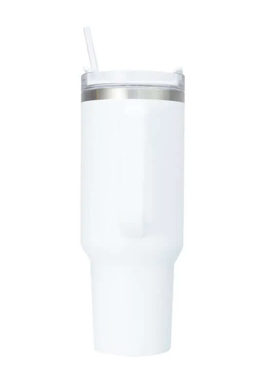 40oz Vacuum-Sealed Insulated Grip Tumbler