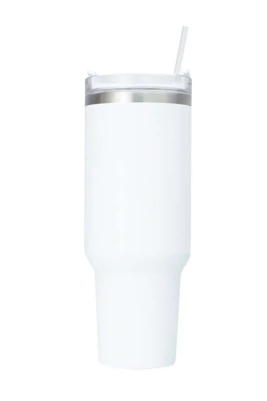 40oz Vacuum-Sealed Insulated Grip Tumbler