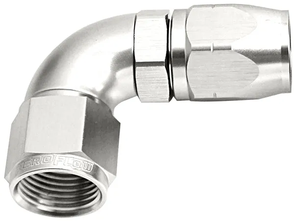 550 Series Cutter One-Piece Full Flow Swivel 90° Hose End -4AN AF553-04S