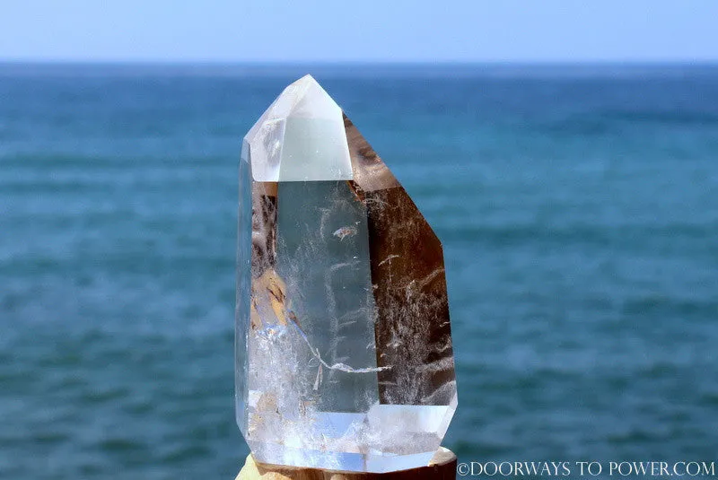 5" Powerful John of God Quartz Casa Crystal Point Altar Stone 3 lbs