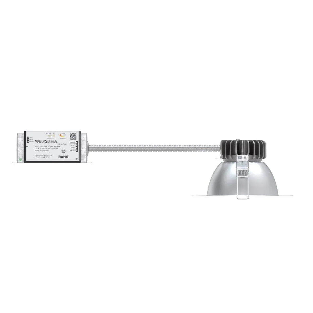 6 Inch LBR Commercial LED Recessed Light, 38 Watts, 2000|2500|3000 Lumens, Selectable CCT