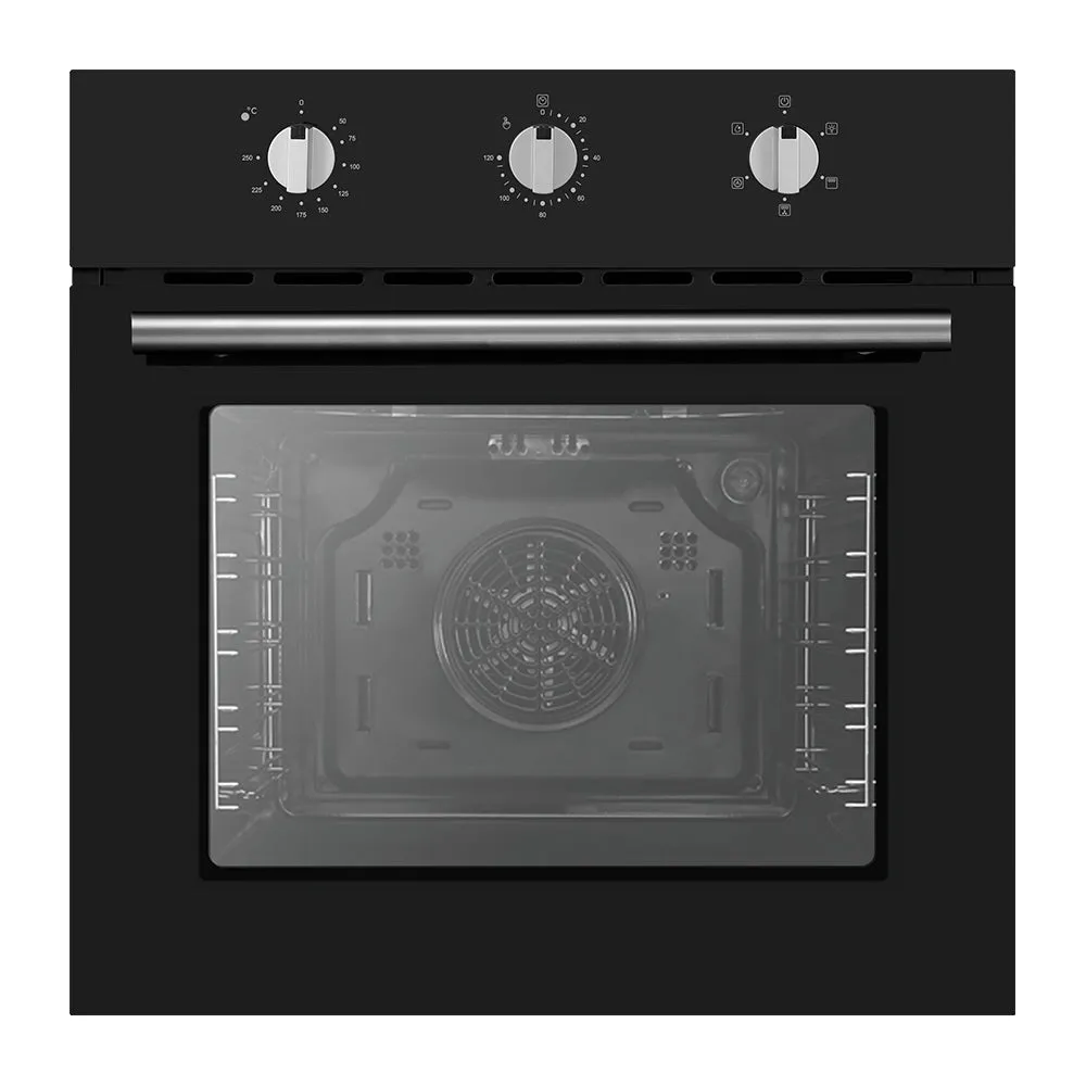 70L Stainless Steel Electric Wall Oven, 10AMP, 5 Modes - Devanti