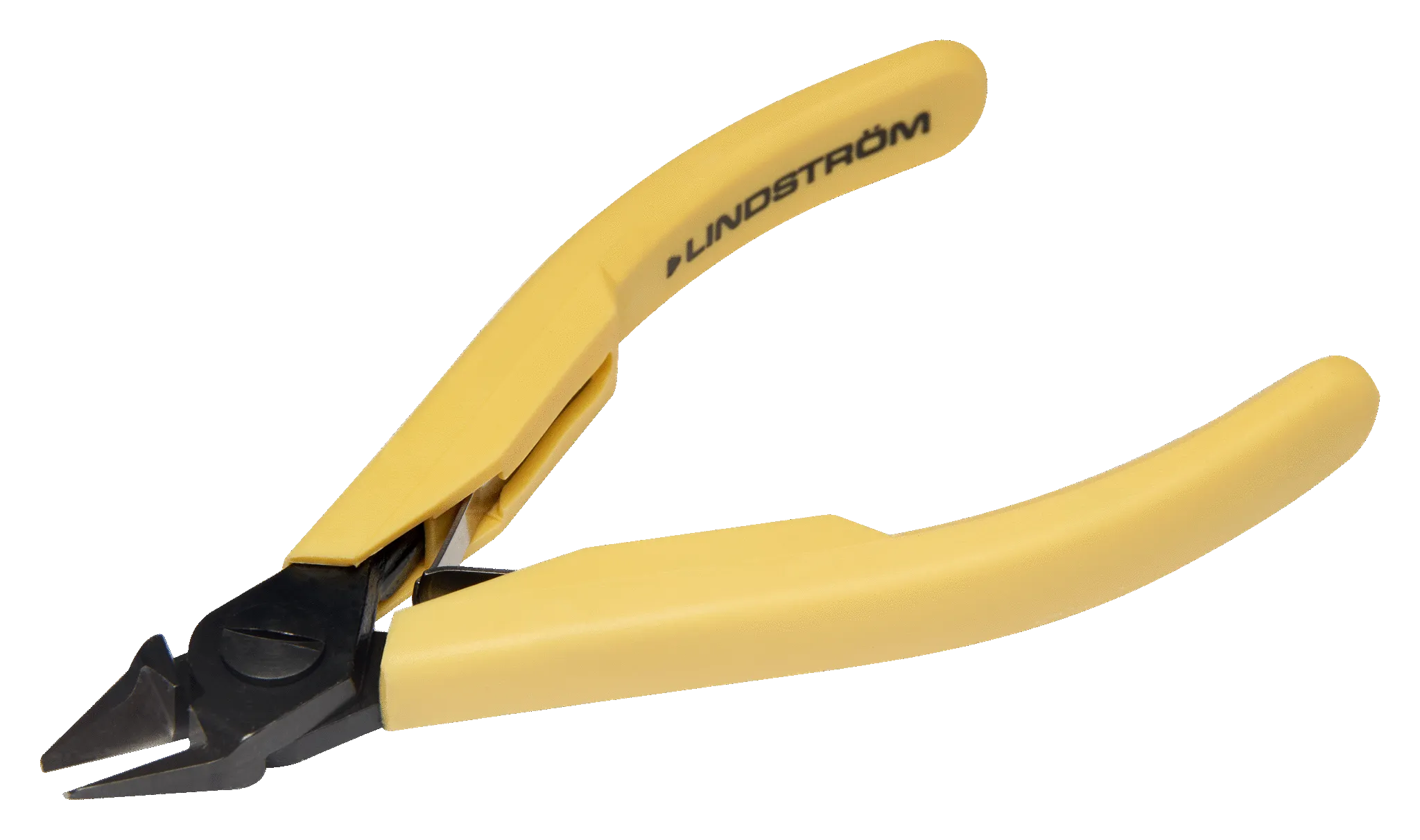 8148 Lindstrom Ultra-Flush® Precision Cut Diagonal Cutter with Tapered & Relieved Head & ESD Safe Handle 0.1-0.8 mm