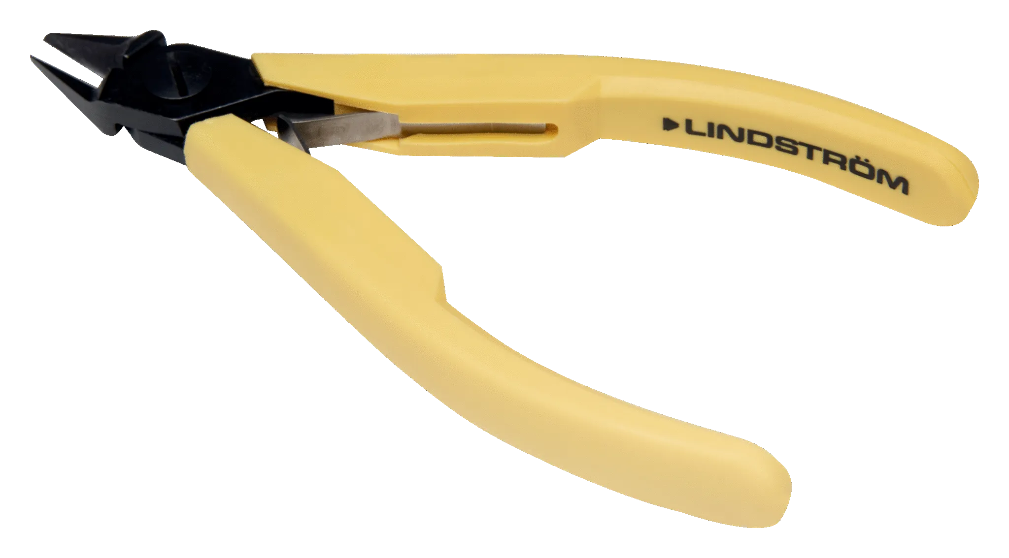 8148 Lindstrom Ultra-Flush® Precision Cut Diagonal Cutter with Tapered & Relieved Head & ESD Safe Handle 0.1-0.8 mm