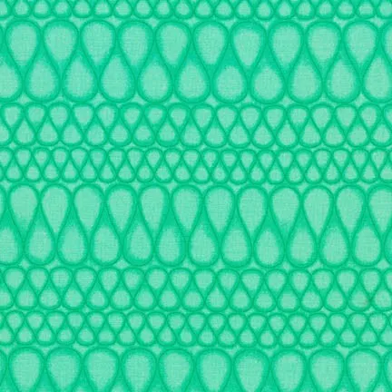 Abstract Fabric RK Drawn Free Motion Humps Green 4519