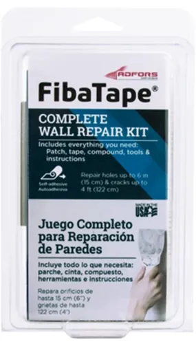 Adfors FDW9182-U Wall Repair Kit, White :EA: QUANTITY: 1