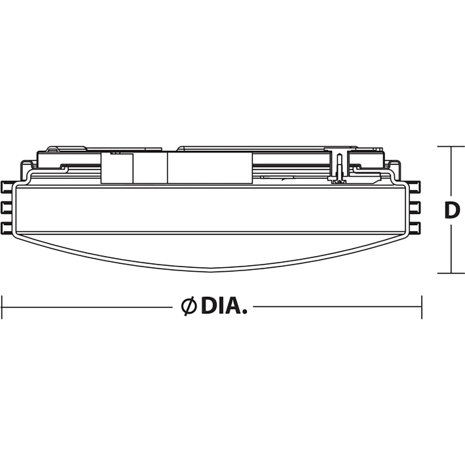 AFX BBF13 Bilbao 14" LED Flush Mount