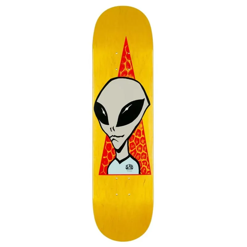 Alien Workshop 8.0" Visitor Orange Stain Skateboard Deck