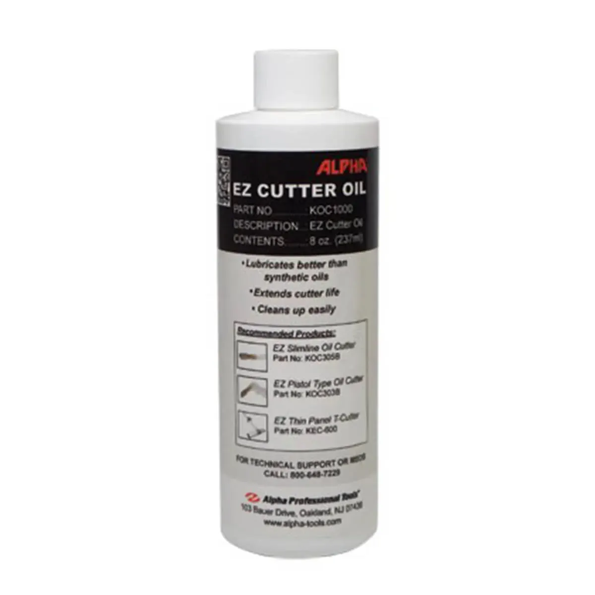 Alpha Tools EZ Cutter Oil, 8 oz.