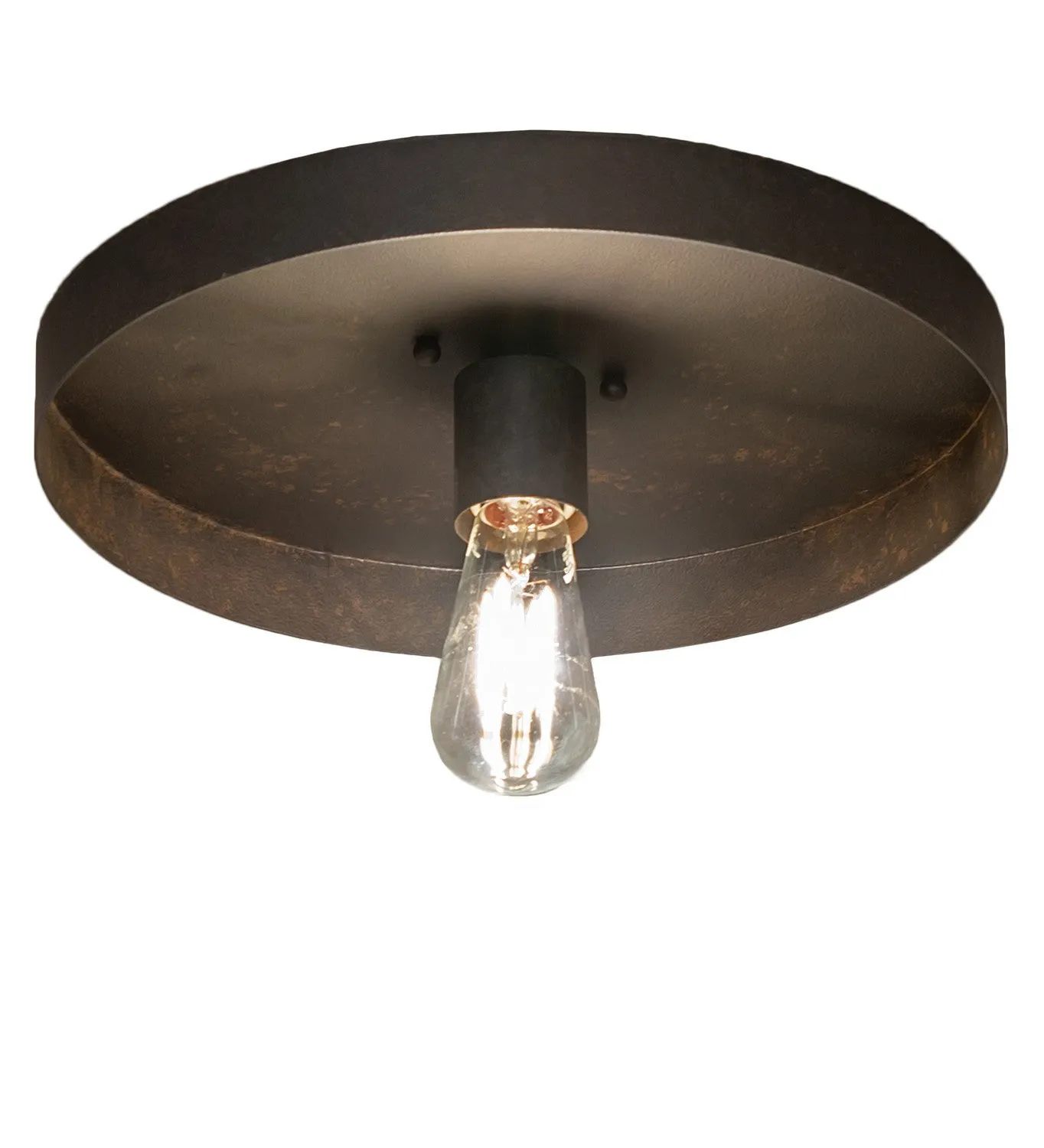 Alva Cap One Light Flushmount