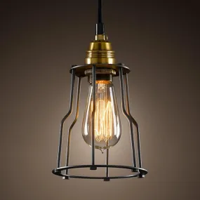 ANKUR METAL WIRE CAGE HANGING LIGHT