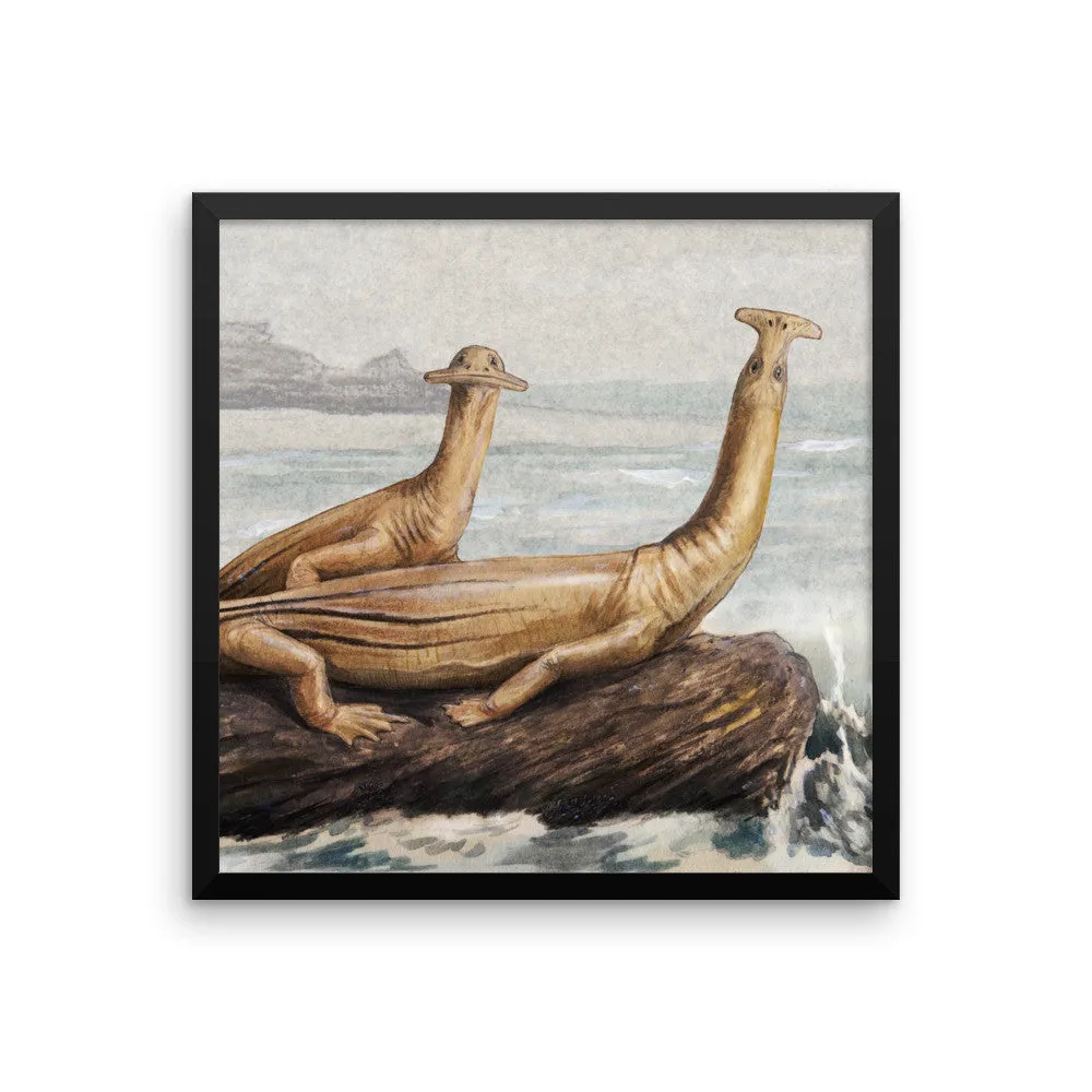 Atopodentatus framed print