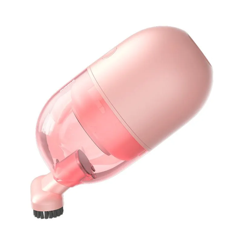 Baseus C2 Desktop Capsule Vacuum Cleaner - 1000pa Suction / Pink