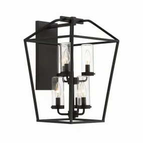 Bastille 6-Light Lantern in Black