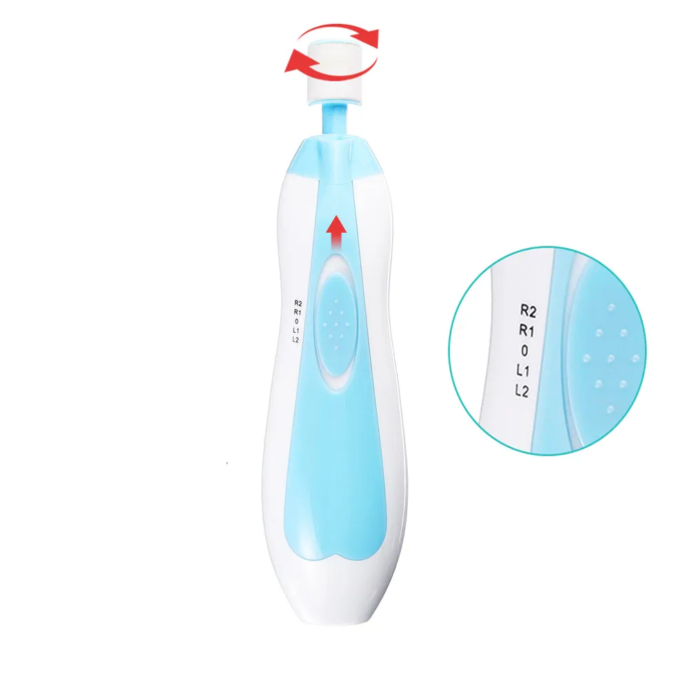 Battery Operated Electric Baby Nail File and Trimmer