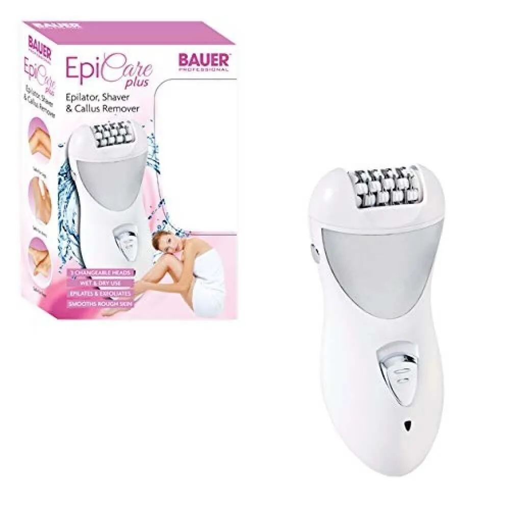 Bauer 3In1 Lady Shave Epilator And Callus Remover