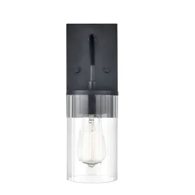 Beverlly 14 in. Bath Sconce Matte Black Finish