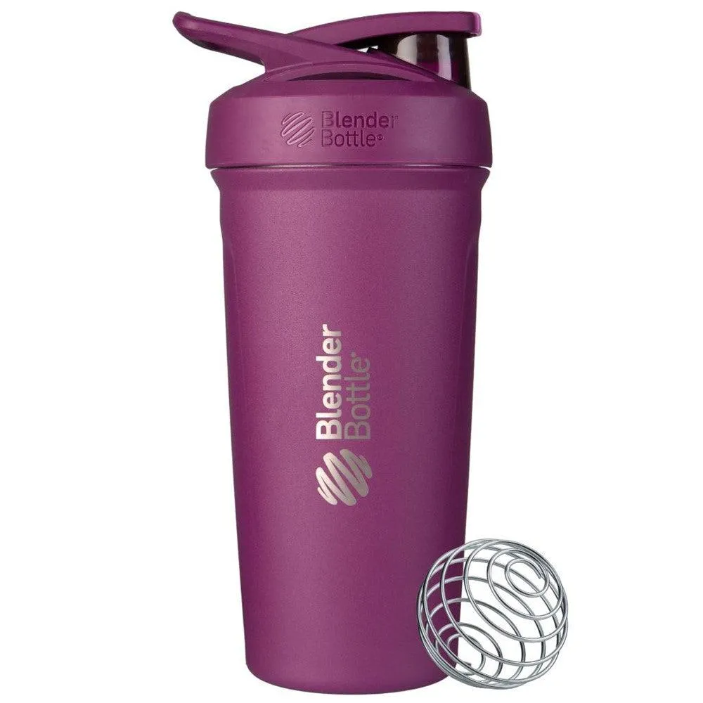 Blender Bottle, Strada, Insulated Stainless Steel, 24 oz (710 ml)