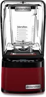 Blendtec 1800W Blender, Made In USA Heavy Duty Mixer with Touch Interface & 11 Speed Slider   Pulse, Sound Enclosure, Preprogrammed Cycles for Smoothie Maker, Ice Crush & More- Black Professional 800