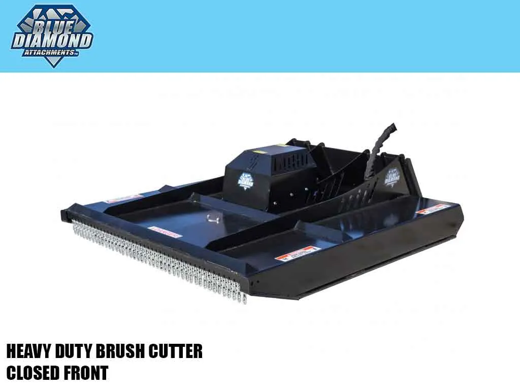 BLUE DIAMOND heavy duty series brush cutters for skid steers