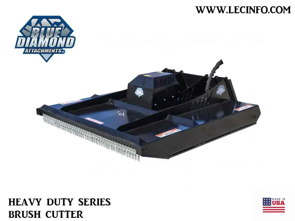 BLUE DIAMOND heavy duty series brush cutters for skid steers