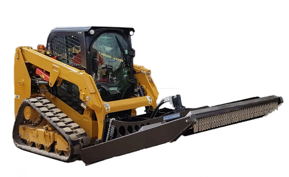 BLUE DIAMOND heavy duty series brush cutters for skid steers