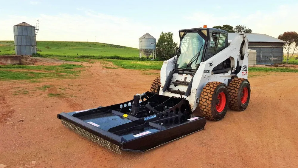 BLUE DIAMOND heavy duty series brush cutters for skid steers