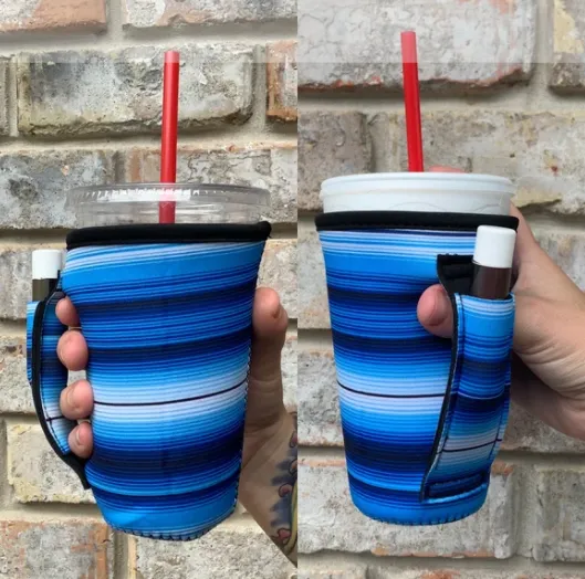 Blue Serape16oz Koozie