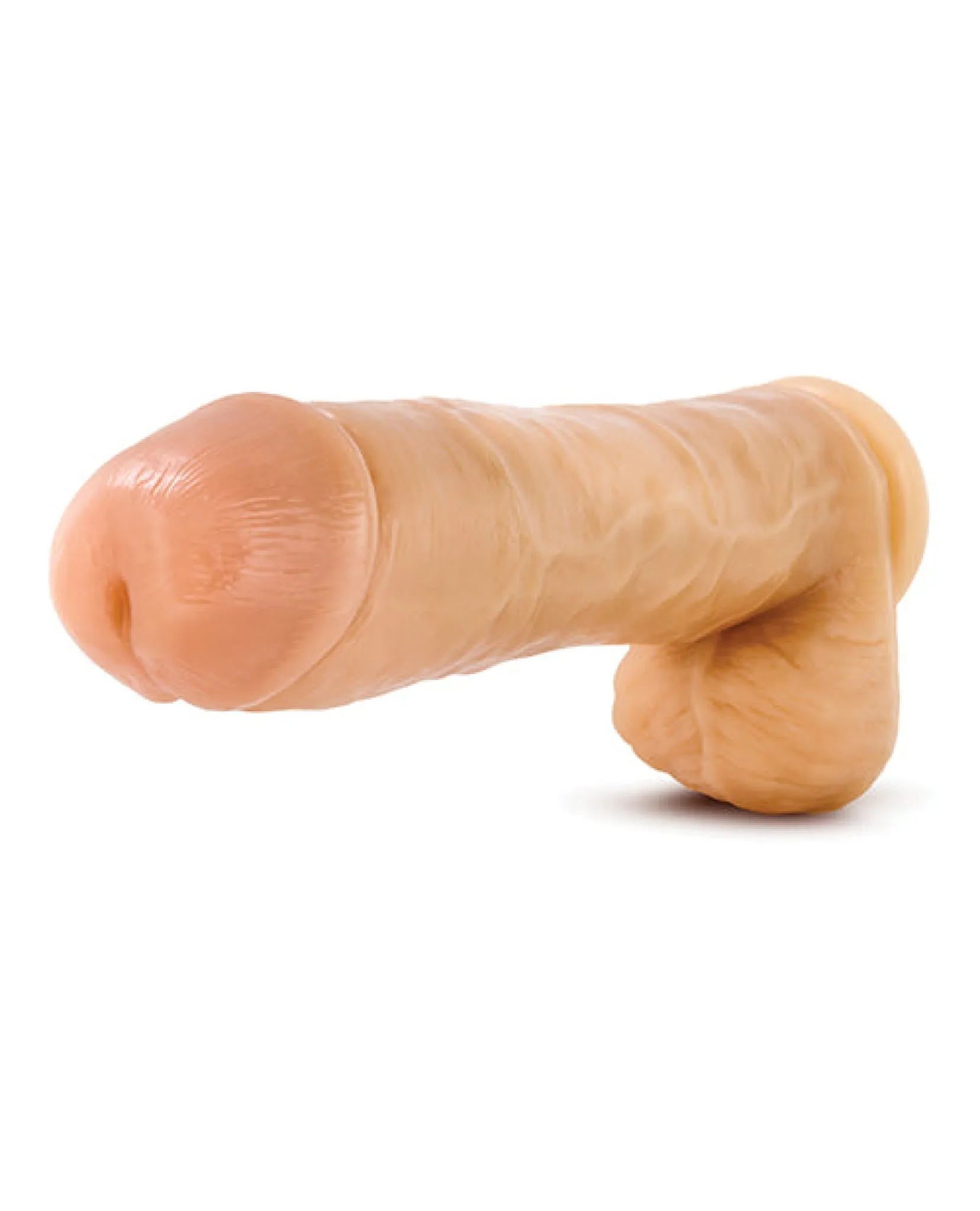 Blush Hung Rider Hammer 10" Dildo W-suction Cup - Flesh