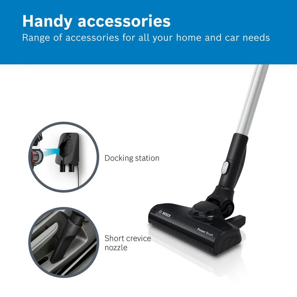 Bosch BBS611GBKIT Unlimited Serie 6 ProClean Cordless Cleaner Plus Additional Battery