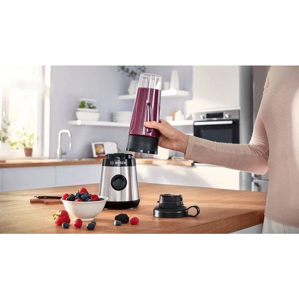 Bosch VitaPower Serie 2 MMB2111MG Mini Blender, 450 W Stainless Steel