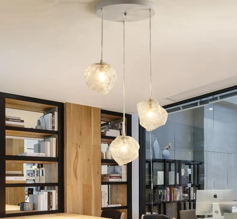 Burley - Glass Pendant Hanging Lamp