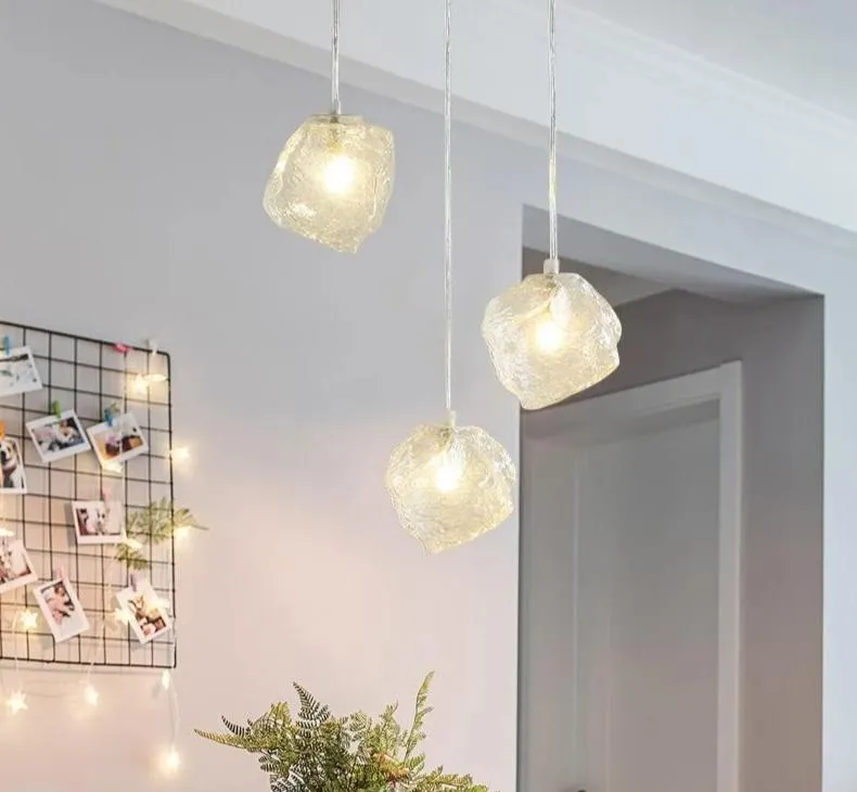 Burley - Glass Pendant Hanging Lamp