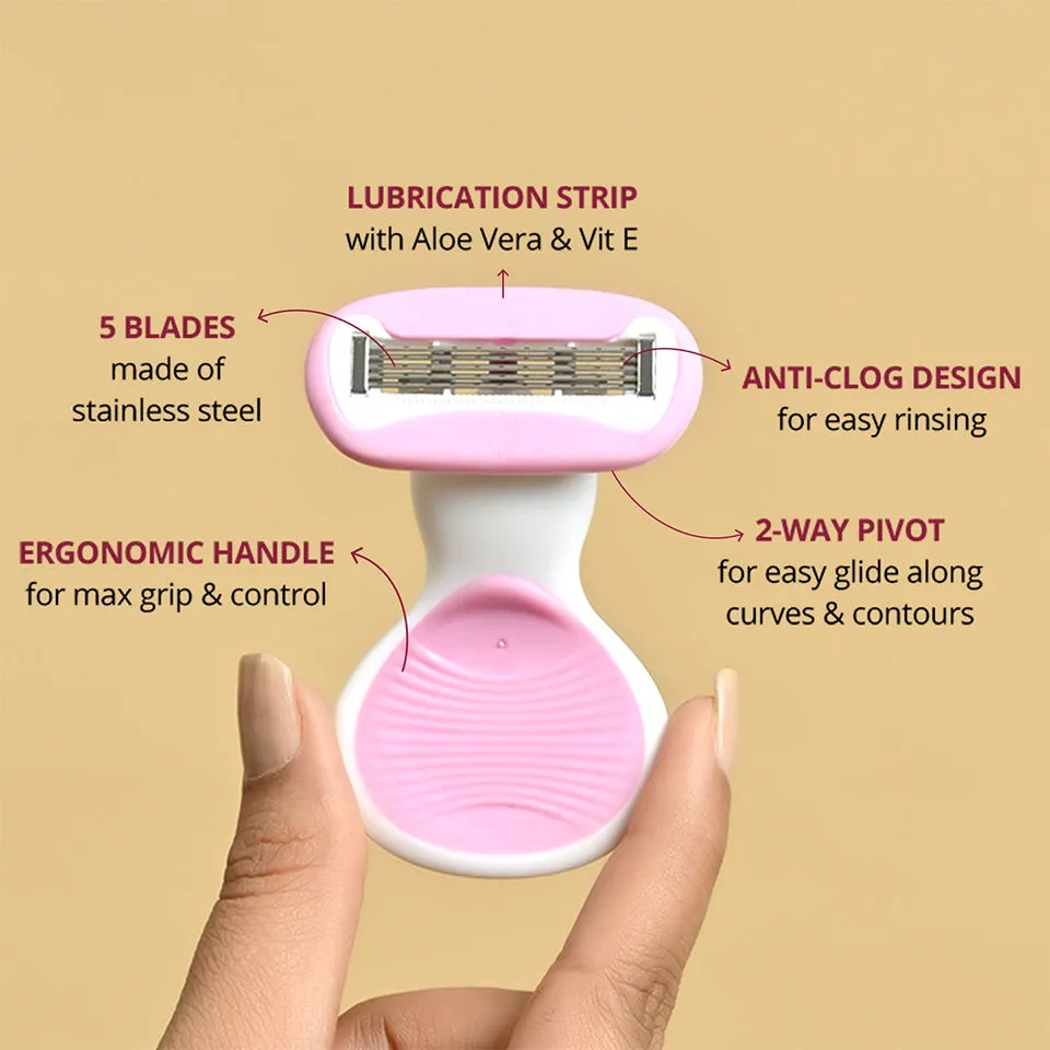 Carmesi Body Razor Mini - Pink