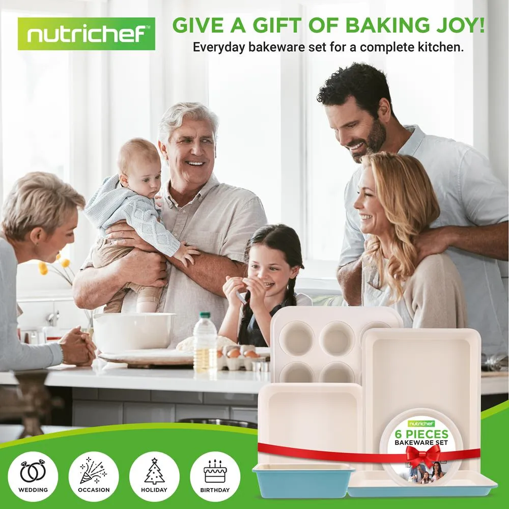 Ceramic Oven Muffin Pan Used For Nutrichef Model Number: Ncbk6Ct5 And Ncbk6Ct5.5