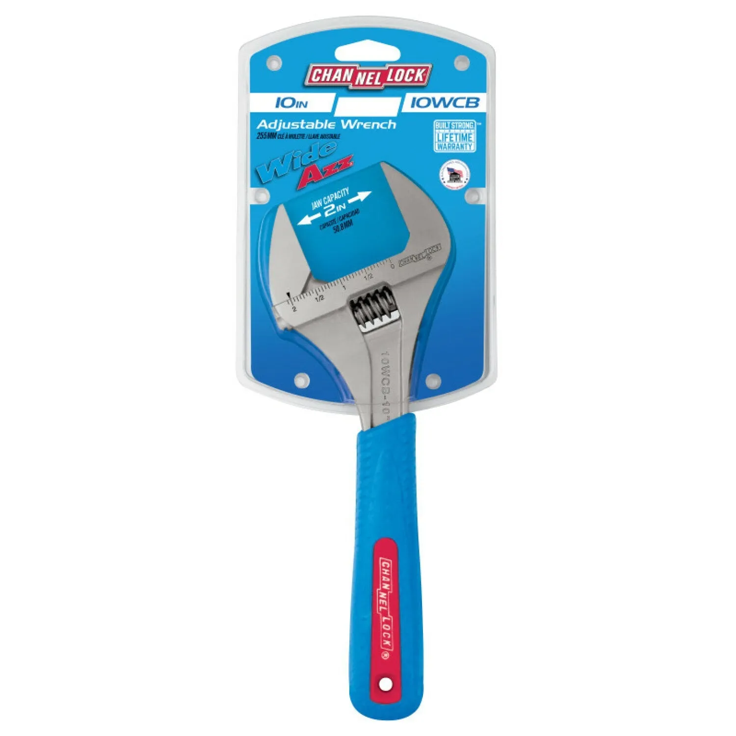 Channellock 10WCB 10-Inch Adjustable Wrench