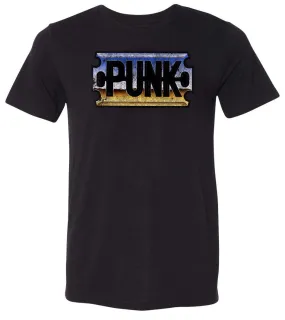 Chrome "Punk" Razor Blade Tee