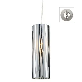 Chromia Single-Light Pendant with Recessed Light Kit