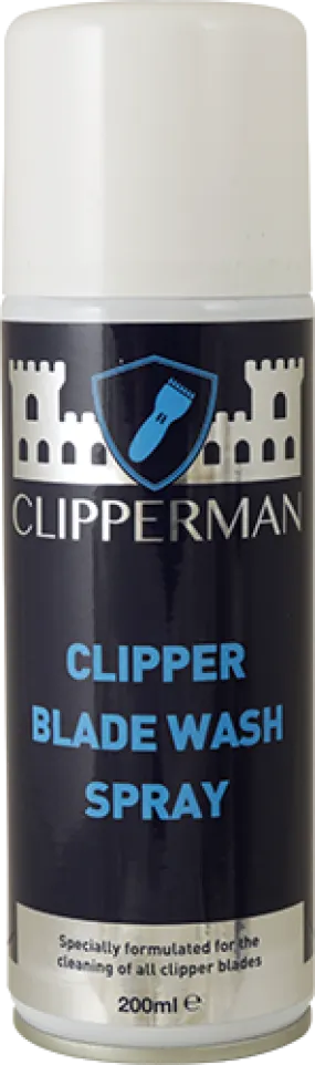 Clipperman Clipper Blade Wash Spray x 200 Ml