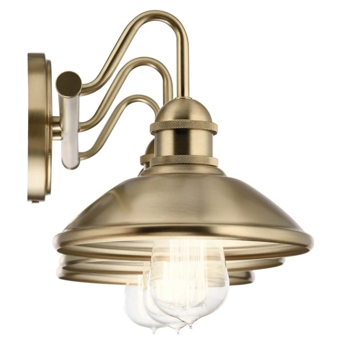 Clyde 26 in. 3 Lights Vanity Light Bronze finish