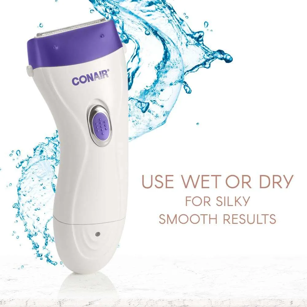 Conair Ladies Dual Foil Wet/Dry Rechargeable Shaver