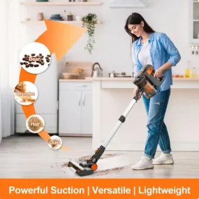 Cordless Vacuum Cleaner Powerful Brushless Motor, Ultra Quiet Lightweight