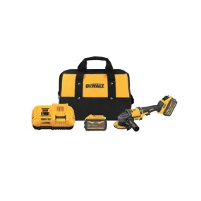 DeWALT DCG418X2 FLEXVOLT 60V Max Brushless 4.5"-6" Cordless Grinder Kit (Includes (2) 60V Max 9.0ah Batteries, Charger, and Kit Bag)