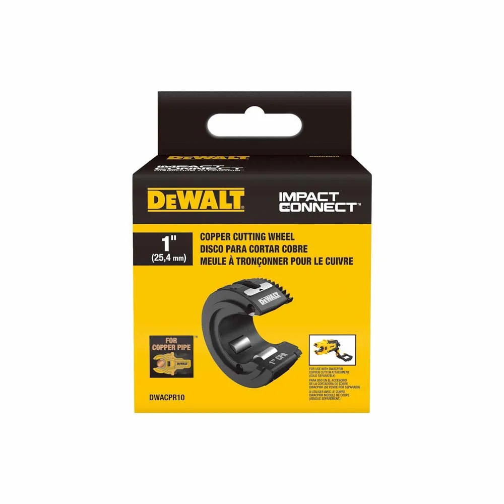 DeWalt DWACPR10 Impact Connect 1 in. Copper Cutter Wheel